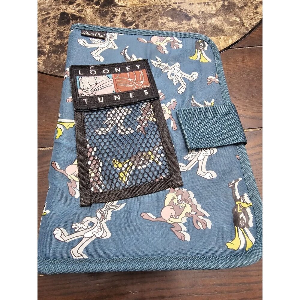 Stuart Hall Looney Tunes Vintage Binder Folder Office